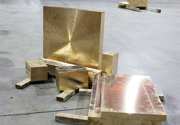 High conductivity C17000 beryllium copper plate with crack resistance
