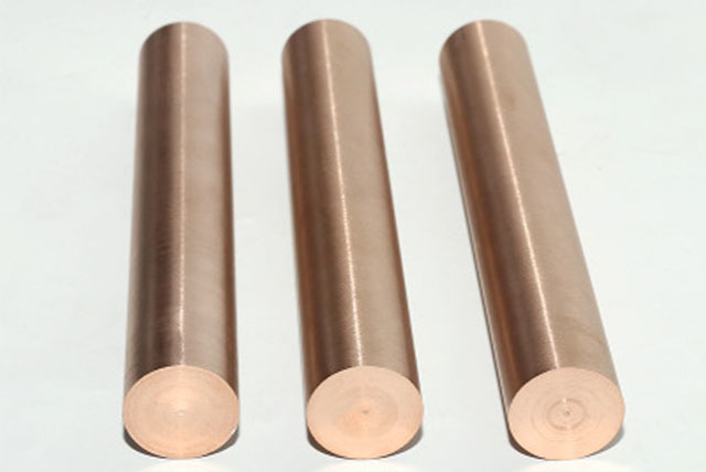 Tungsten copper alloy rod high-quality electrode bar