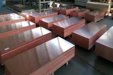 Tungsten bronze plate easy cutting