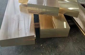 Wear resistant aluminum bronze plate