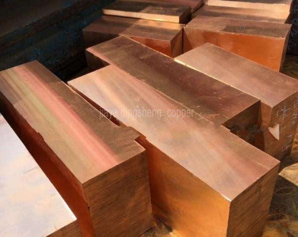 The density and material properties of chromium zirconium copper
